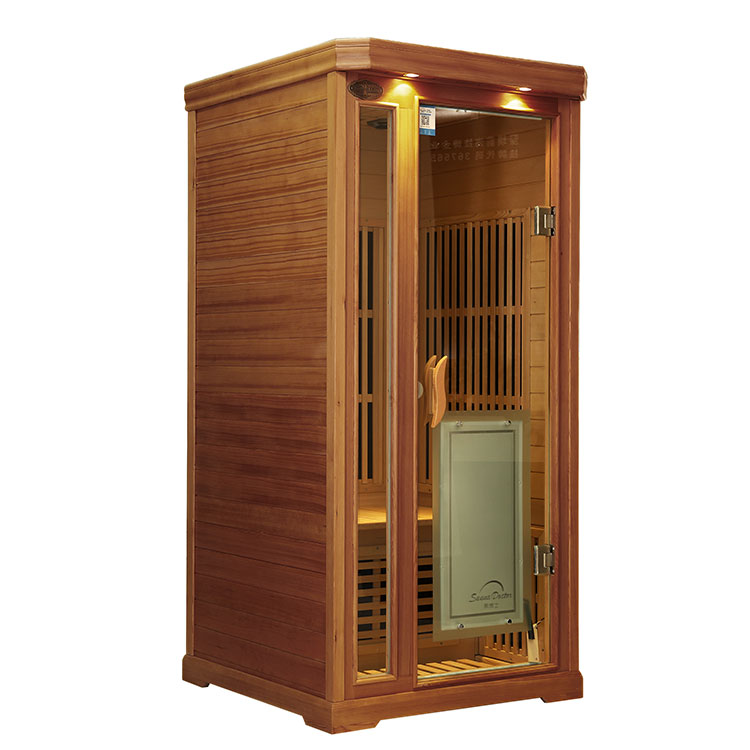 Tek Kişilik Kırmızı Sedir Karbon Fiber Isıtıcı Kızılötesi Sauna İçin Önlemler