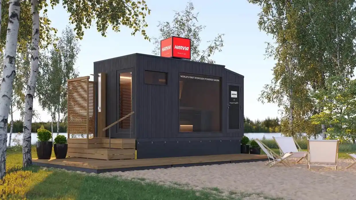 Dünyanın ilk hidrojenle çalışan sauna, Finlandiya mitinginde çıkışını yapıyor, Toyota ve Harvia, Temiz Enerji Devrimi'ne liderlik ediyor