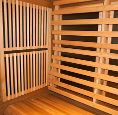 1-2 kişilik Yarı cam yarı ahşap yapı dikey tip