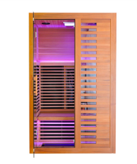 çift ​​ısıtmalı uzak kızılötesi sauna
