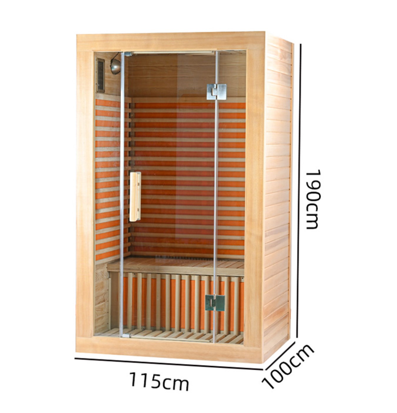 Sauna 1-2 Kişilik Baldıran Far-Infrared Sauna